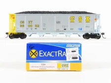 HO Scale ExactRail Evolution EE-1303-12 CSXT CSX 5-Bay Hopper #360032 w/ Load