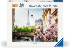 NEW SEALED Ravensburger 00366 Springtime in Paris 500 Pc Jigsaw Puzzle US SELLER