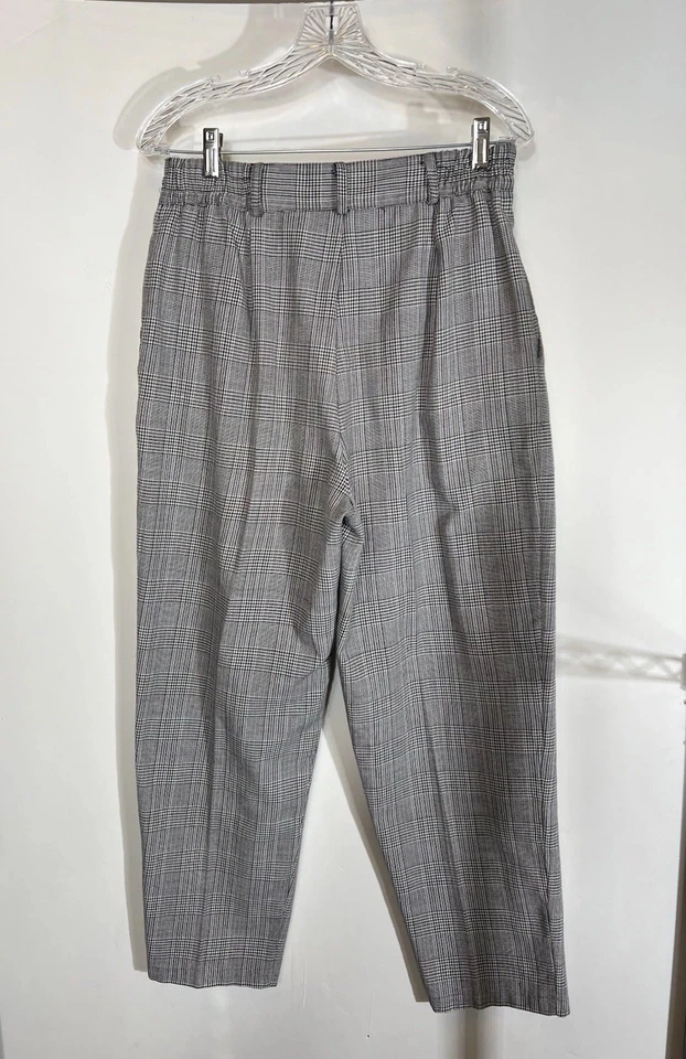 Pantalones de vestir vintage años 90 para mujer talla 14 Petite Foto 2 de 4