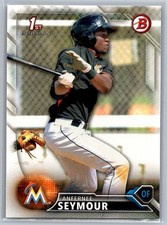Anfernee Seymour 2016 Bowman 1st Miami Marlins #BP21
