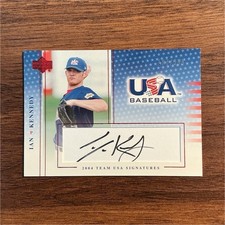 Upper Deck 2005 USA Baseball Ian Kennedy Team USA Signatures Auto #S-27