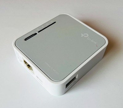TP Link TL MR3020 v3   Mini Router / Reiserouter - Grau