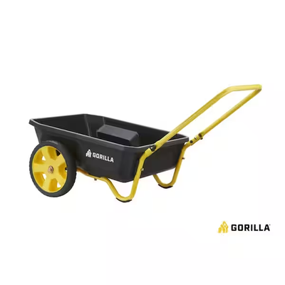#ad Gorilla Carts Utility Garden Cart 300 lb Capacity No Flat Tires Foldable Handle $174.99