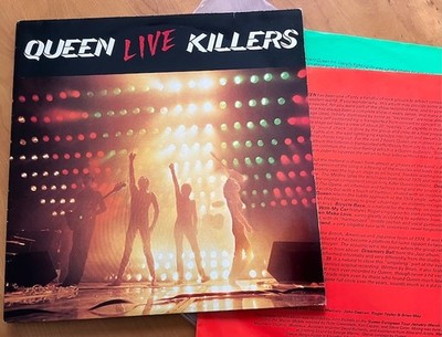 QUEEN - LIVE KILLERS - GATEFOLD - VINYL, 2 LP SET, BELGIUM, 4C.., 1979