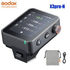 US Godox X3pro-N 2.4G TTL HSS Camera Flash Light Trigger Transmitter For Nikon