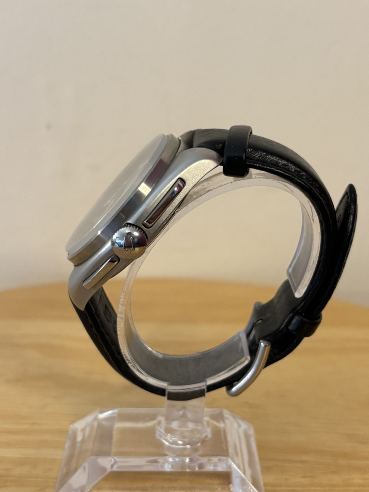 Bulova Moon Apollo Lunar Pilot Chronograph Black Dial Quartz 96B251 Mens Watch image 5