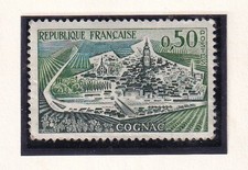 🦬Timbre France N°1314 Neuf* - Cognac (Traces d'Adhérences)  - 1961🦬