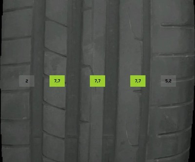 2x Sommerreifen 235/55 R17 103(Y) Dunlop Sport Maxx RT 2 7mm