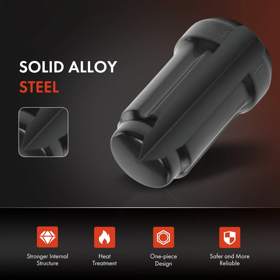 21 piezas tuercas de rueda delanteras y traseras 1/2 en 20 para Dodge Charger Challenger Lincoln Foto 4 de 4