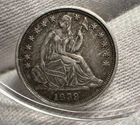 1839 O Seated Liberty Half Dime XF EF Extremely Fine