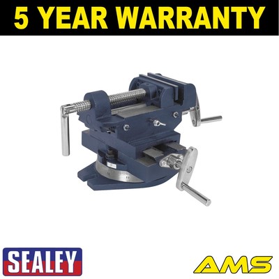 Sealey Compound Kreuzschraubstock 100 mm CV4