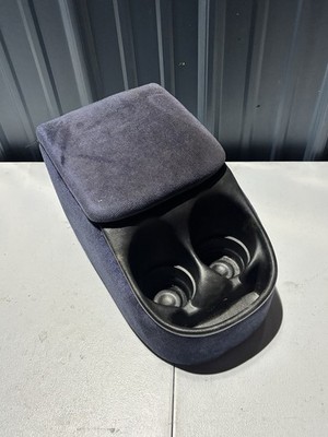 Blue Center Console Wolf 1614 Executive Series HINGED STORAGE COMPATRMENTS