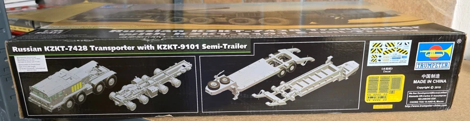 Trumpeter 01039 Russian KZKT-7428 "Rusich" w/KZKT-9101 Scala 1:35 - Immagine 3 di 3
