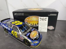 2004 Jimmie Johnson Lowe  s Atlanta Win 1/24 Autographed no Wristband
