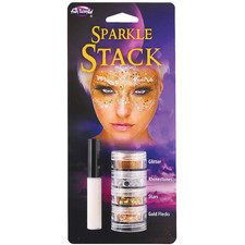 Sparkle Stack 4 Pods Gold - Morris Costumes