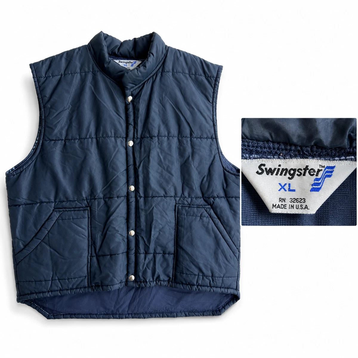 Swingster Vest Coats, Jackets & Vests Nylon Outer Shell for Men