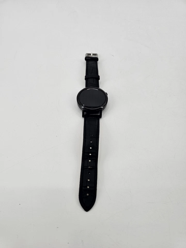 Reloj inteligente Moto 360 con correa de cuero solo reloj 316L Foto 2 de 4