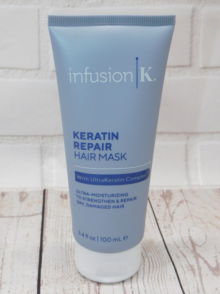 INFUSION K. Keratin Repair Hair Mask Conditioner 3.4oz NEW/Sealed