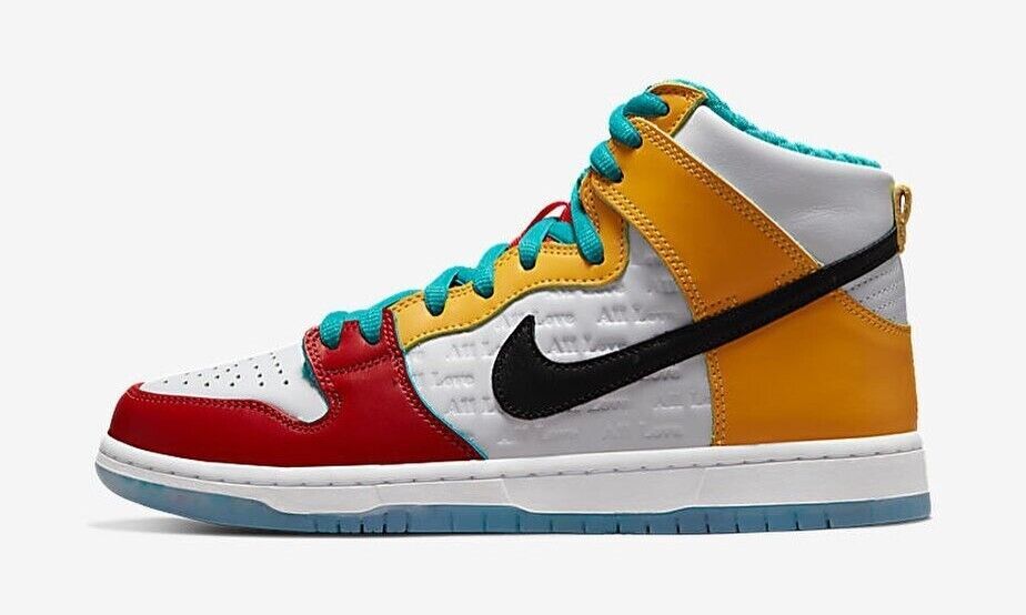 スケートボード NIKE SB DUNK HIGH PRO ISO 28cm Nike SB Dunk High Pro QS froSkate All Love DH7778-100 Men's Size