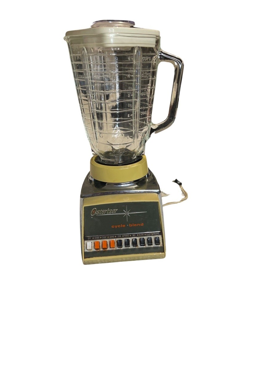 Vintage Osterizer Cycle Blend 10 Function Oster - Working