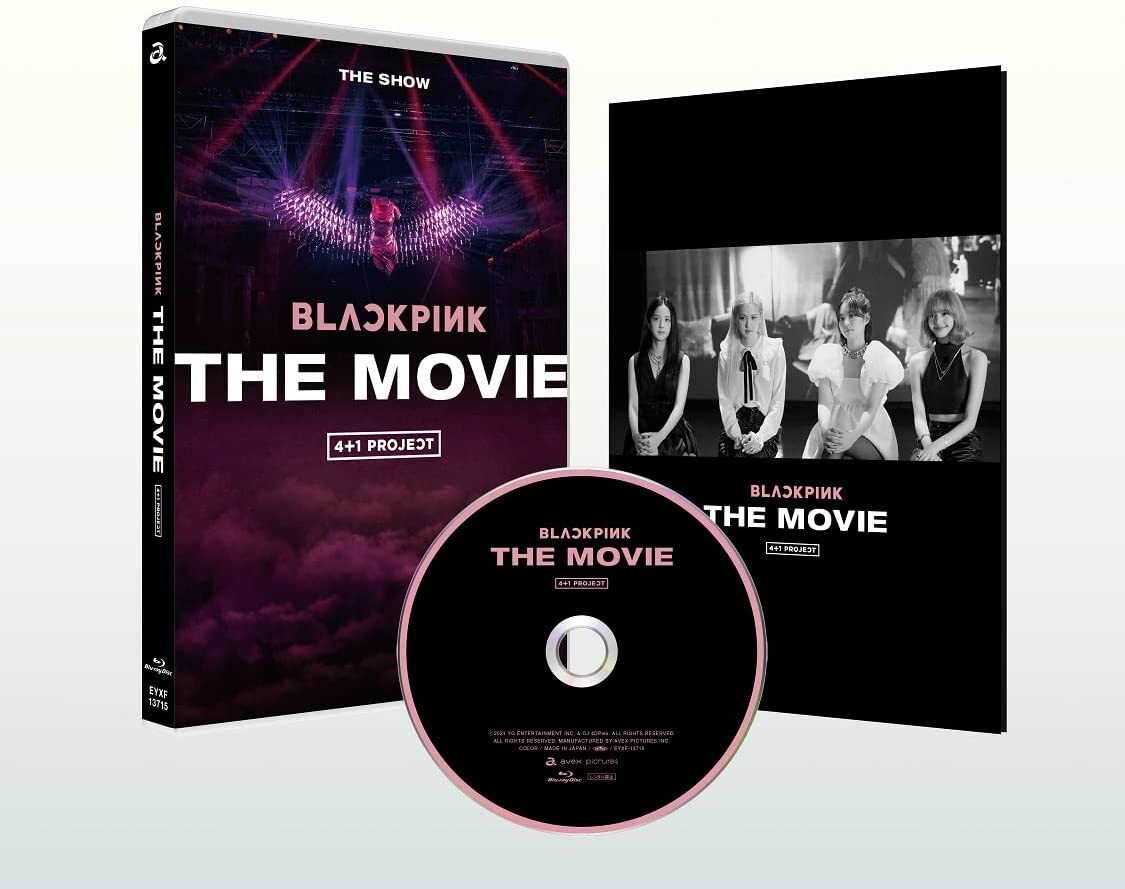 New BLACKPINK THE MOVIE JAPAN STANDARD EDITION Blu-ray EYXF