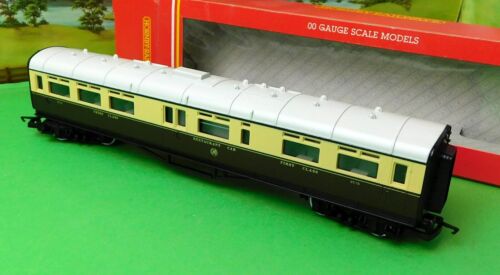 Hornby R458 GWR Composite Restaurant Car 9578 brown/cream boxed OO (e) - Picture 2 of 6