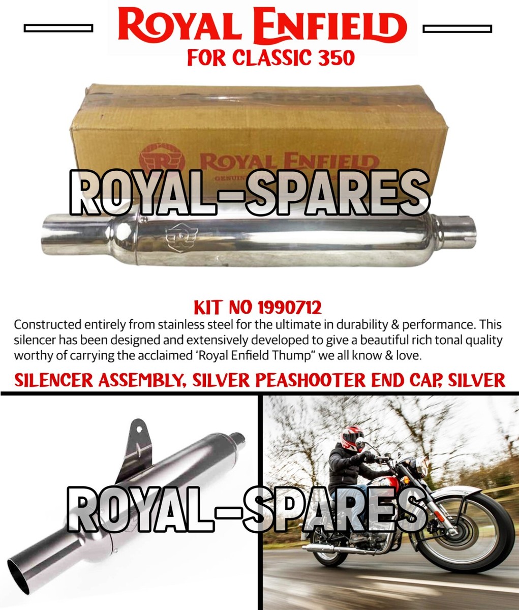 Stock Silencer Royal Enfield Genuine Silencer Stock Silencer Royal