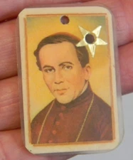 Relic of Bishop St Saint John Neumann patron sick children card religious item