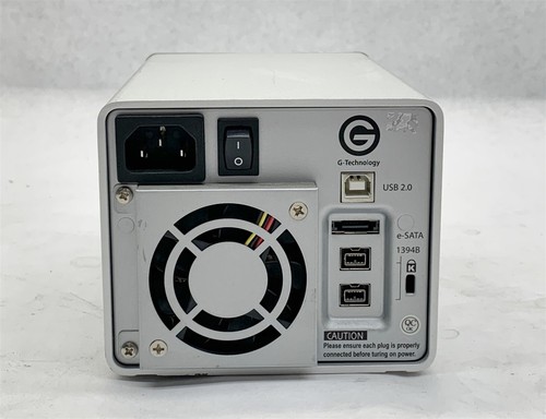 G-Technology G-Safe G-SF3 2000 Gen3 2TB Drive External Enclosure *No HDD* - Picture 4 of 5