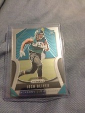 2019 Panini Prizm Rookie Base #371 Josh Oliver JACKSONVILLE JAGUARS SAN JOSE 