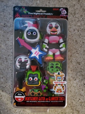 SNAPS! Montgomery Gator and Glamrock Chica 2-Pack FNAF Five Nights At Freddys 