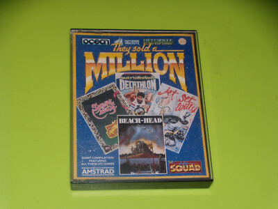 Amstrad CPC 464 64k colour personal computer, a collection of assorted Amstrad boxed games and a Spe