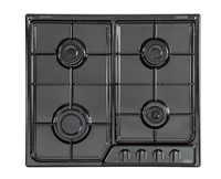 De Longhi YNF46ASV Ebene Kochen 60 Cm 4 Brenner Schwarz