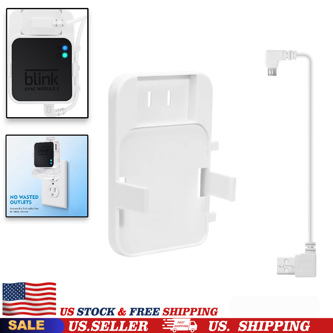 Wall Mount for Blink Sync Module 2, Save Space Easy Installation No-Drilling USA-image