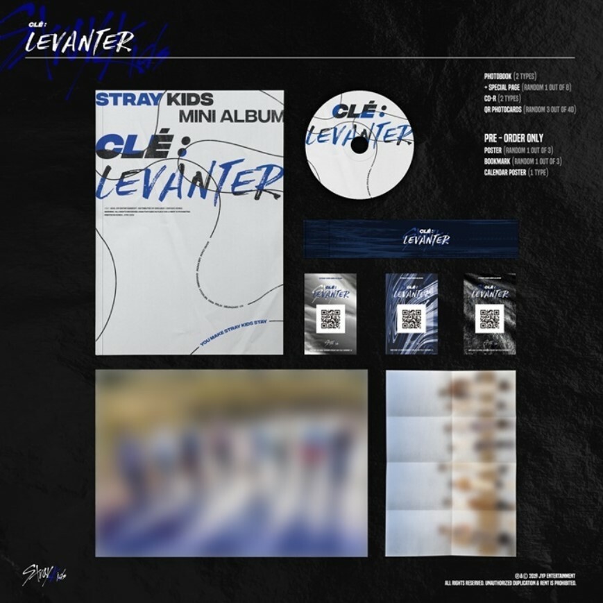 Stray Kikds CLE : LEVANTER Mini Album 2 Ver Set | eBay