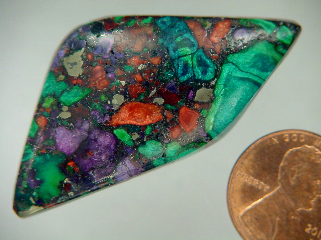 BUTW Aurora Borealis Turquoise 44.5 ct Mexican Saruscite