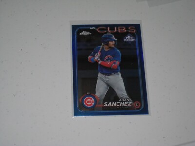 2024 Topps Pro Debut Chrome Blue Refractor /150 Adan Sanchez