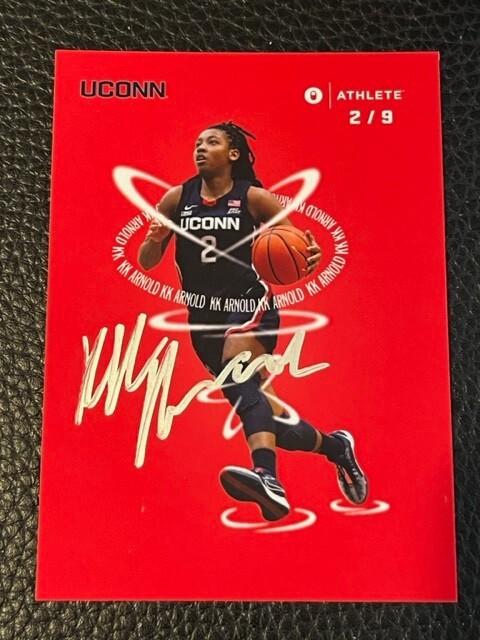 KK ARNOLD 2023-24 ONIT UConn Women's BBall # 2/9 NINE SERIES Auto