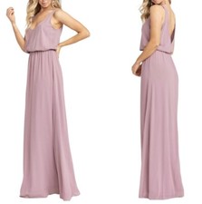 Show Me Your Mumu kendall sleeveless chiffon gathered waist maxi dress size M