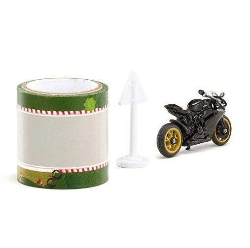 SIKU DUCATI PANIGALE 1299 带胶带压铸摩托车摩托车玩具 SK1601 — 第 3/4 张图片