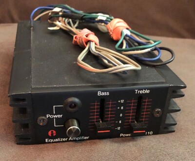Powermark 110 Car Radio Amp Treble Bass 