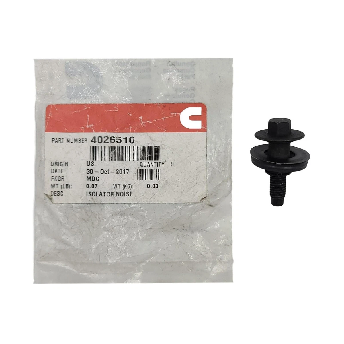 New OEM Genuine Cummins ISOLATOR,NOISE 4026510 | eBay