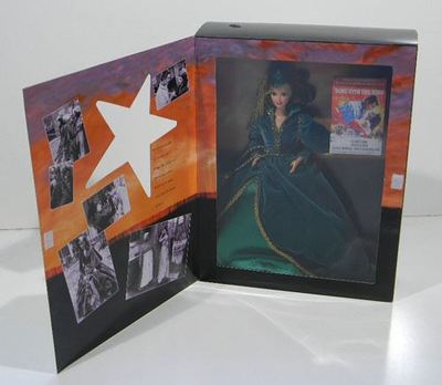 BARBIE As Scarlett O'Hara Green Velvet Drapes Of Tara - Hollywood Legends