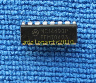 10pcs MC14490P IC ELIMINATOR BOUNCE HEX DIP-16 - Foto 13