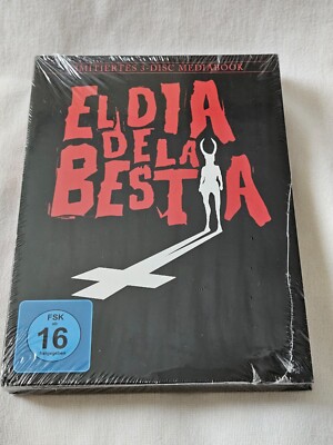 El Dia De La Bestia Anolis Limited Mediabook Edition Alex de la Iglesia OoP Neu
