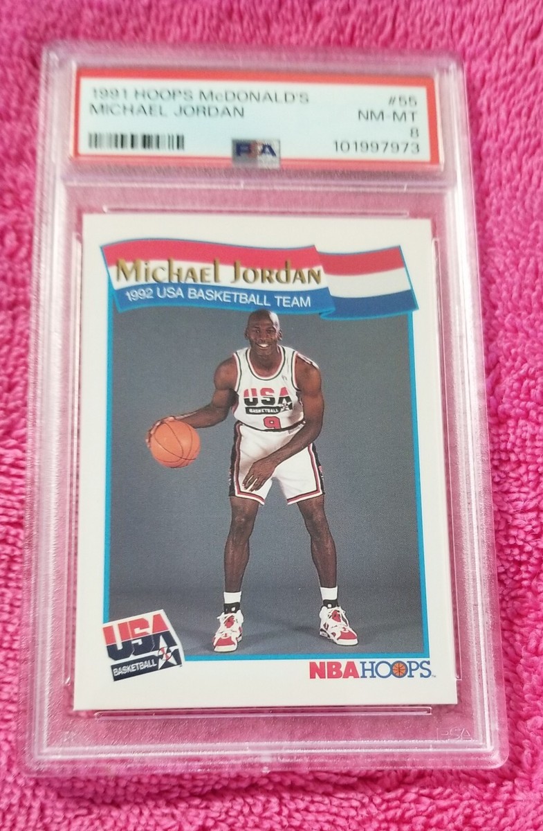 マイケルジョーダン 1991 Hoops USA Team 1991 NBA Hoops Michael Jordan USA Basketball Team Card #579