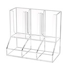 Richboom Cup and Lid Organizer, 6 Compartments with 2 Removable Dividers