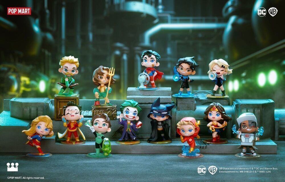 POP MART DC Justice League Childhood Series Confirmed Blind Box