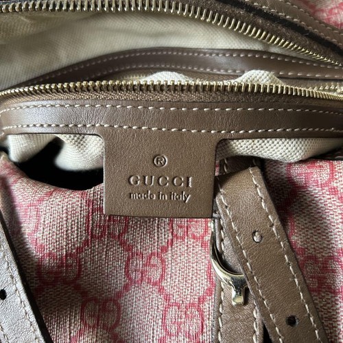 Gucci 2Way Gg Supreme Mini Boston Bag Handbag m2_0522 USED - Picture 12 of 14