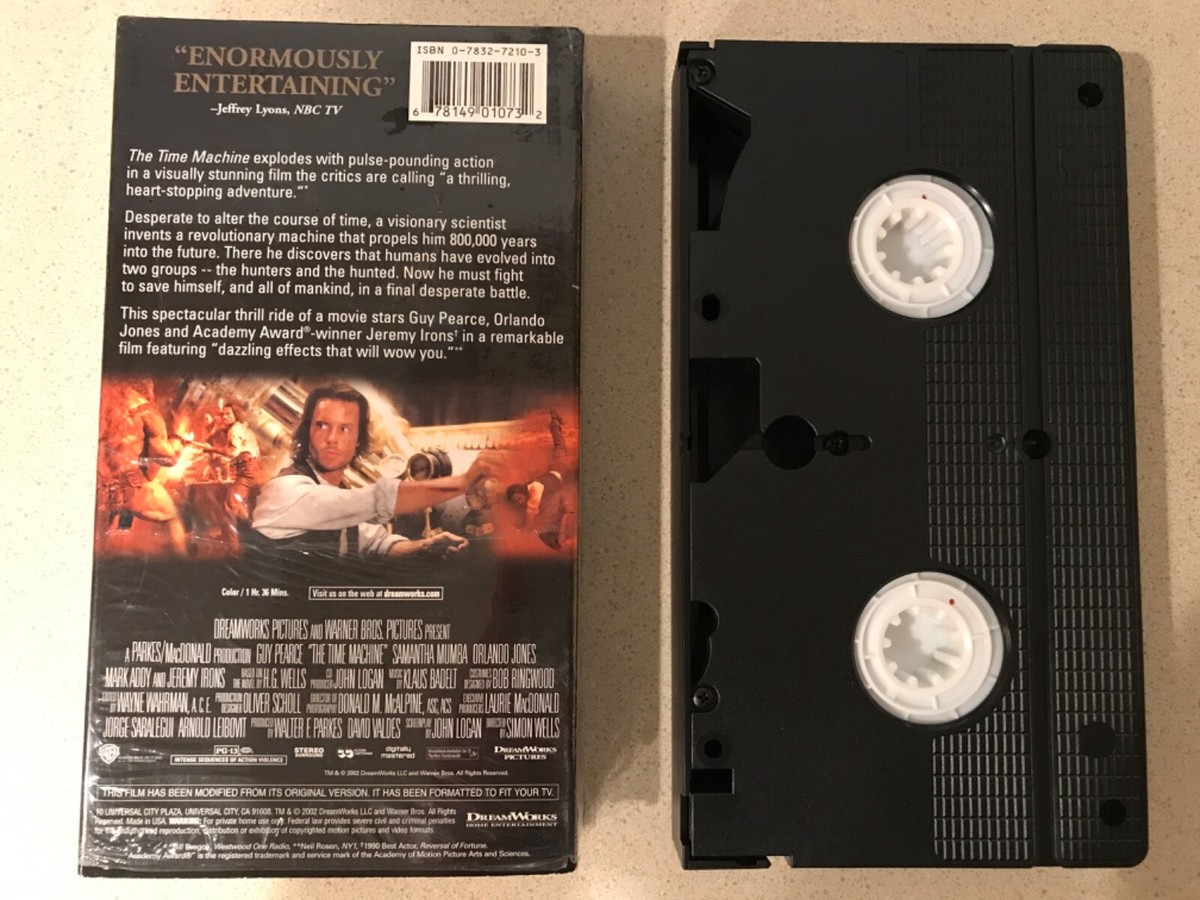 The Time Machine (VHS, 2002) Guy Pearce, Samantha Mumba | eBay